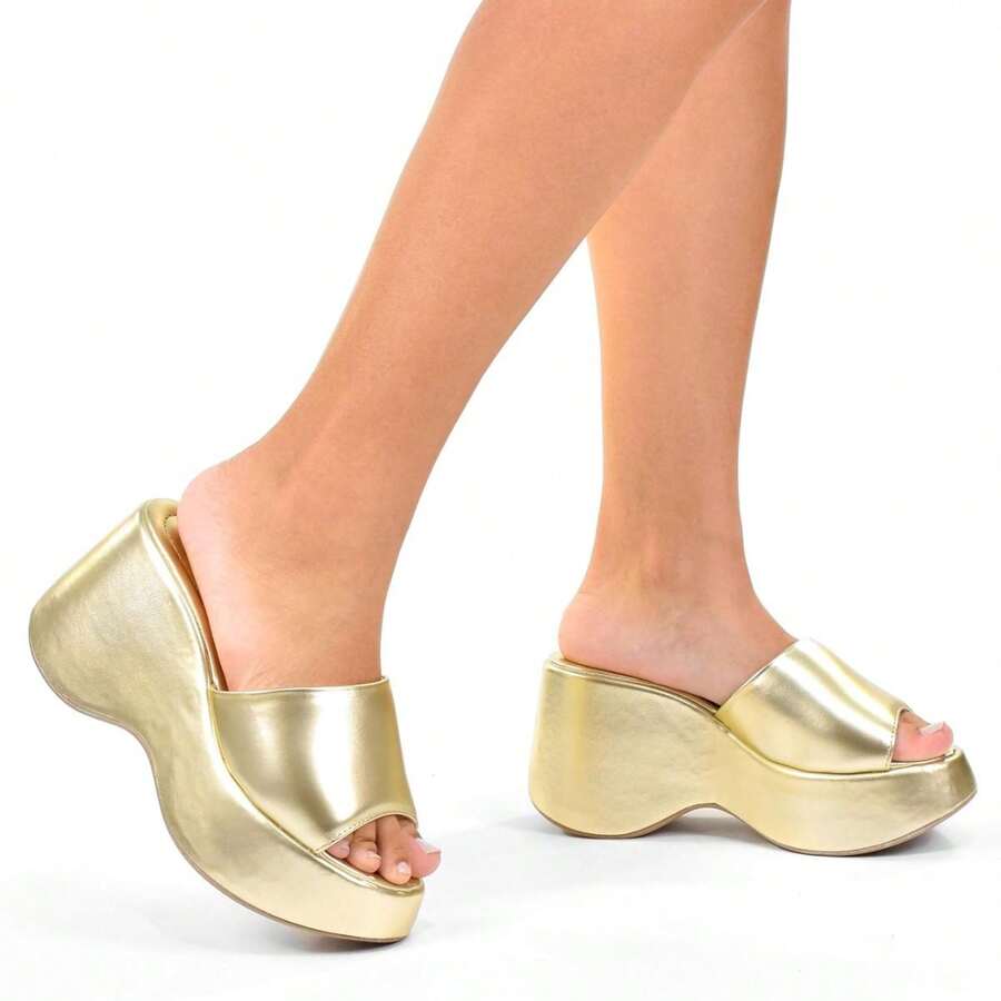 ZATURE STORES Women Wedges & Flatform - Vàng - Xem 1