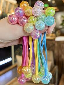 12 Stück buntes Schmetterling Haargummi Set, süße Scrunchies für Mädchen, Multifarbige vielseitige Haarzubehör, geeignet für Pferdeschwänze, Zöpfe und verschiedene Anlässe wie Schule, Reisen oder Partys, Make-up, Haargummis, Haargummibänder, Haarseile