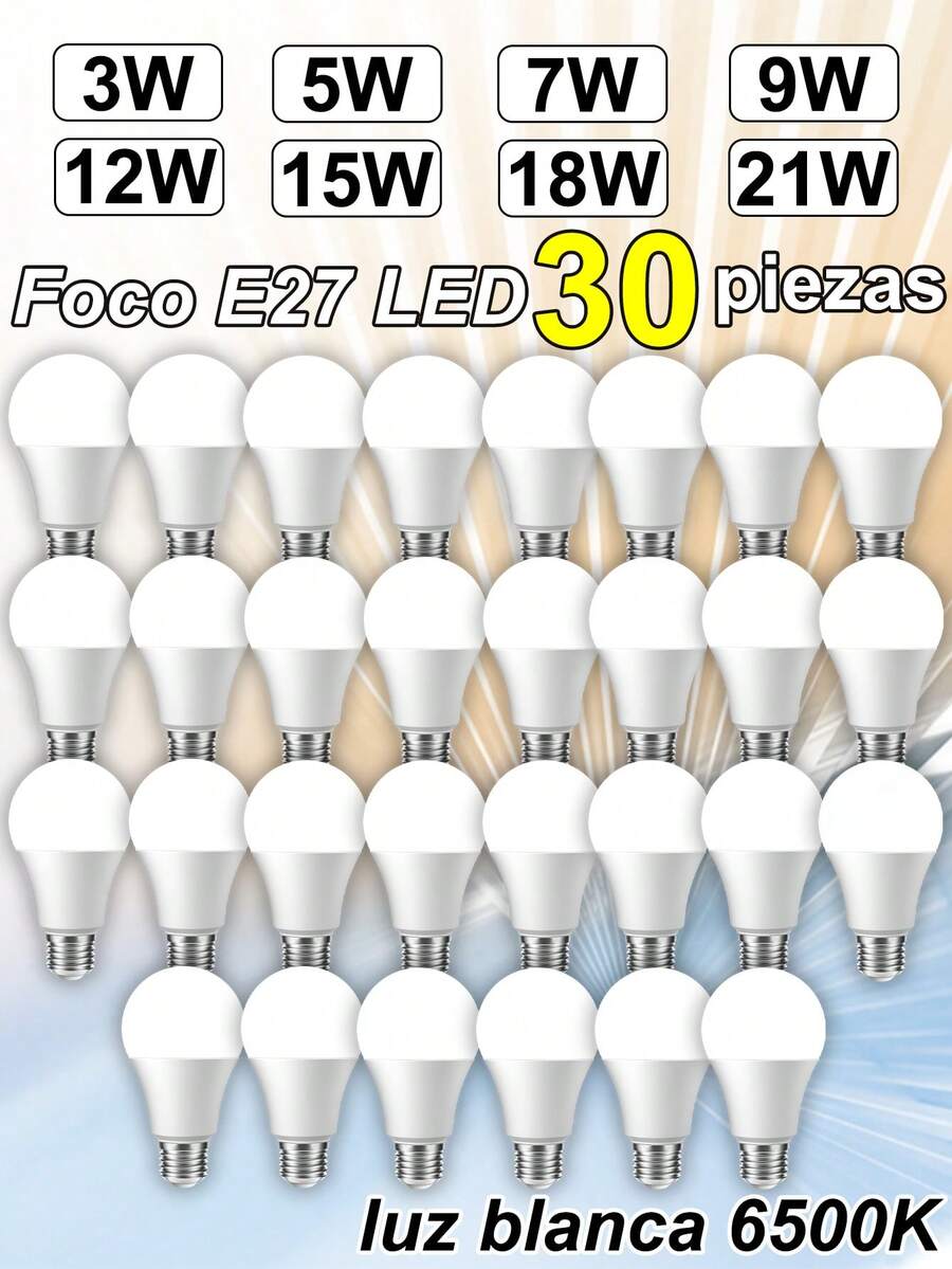 LED Bulbs - 30 Pieces - View 1