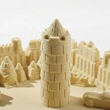 1 Pack 500g Magic Sand, Suitable For Creative DIY Projects - , Soft & Comfortable, Sand Colored - Great For Building Toy Castles And Crafting Fun, Sand Toys