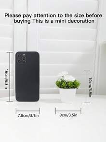 1pc/3pcs Artificial Potted Garden Roses & Ginkgo Leaves, Home Office Bedroom Decor Plants, All Season Decoration, Suitable For Valentine's Day, Mother's Day, Thanksgiving Tabletop - Multicolor - View 5