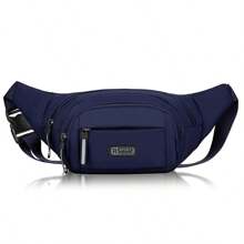 New Pure Canvas Fit Waistpack Mobile Waistpack Men's Sports Outdoor Leisure Running Anti Theft Ultra Thin Invisible.-Zmt