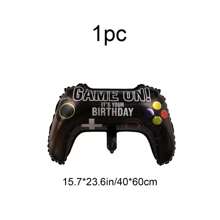 10 Pcs Video Game Party Balloons, Giant Video Game Controller Mylar Foil Balloons Game On Balloons For Gaming Theme Birthday Party Video Game BabyShower Decorations Supplies