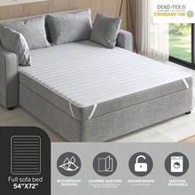 Comfort Classics Inc. Almohadilla de Microfibra sofa Cama Frisco Color Blanco 54 x 72 Pulgadas - blanco - Ver 4