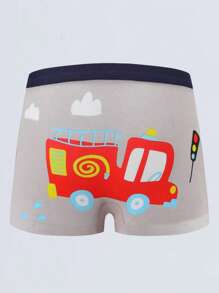 8 Sets Of Young Boys Multi-Color Boxers, Comfortable And Soft Cartoon Dinosaur, Crocodile, Lion, Giraffe, Dog, Balloon Printed Little Boy Boxer Briefs Four Seasons, Blue, Green, Yellow