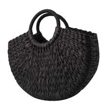 New Imitated Straw Bags For Women, Handmade Woven Basket, Rattan Bag For Women, Simple Bag That Matches Everything
