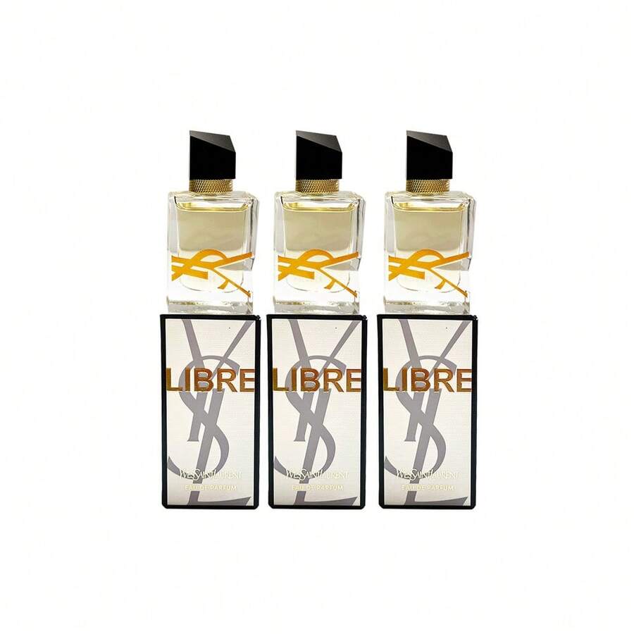 Yves Saint Laurent 3X (7.5 Ml/0.25 Fl.Oz),YSL LIBRE Eau De Parfum Perfume For Women With Orange Blossom & Lavender Mini  Travel Size EDP Splash (7.5 Ml/0.25 Fl.Oz)[ Perfect For Use On The Road] - 22.5ml(7.5 ml*3瓶)迷你旅行裝 - 查看 1