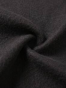 LQTY 女士秋冬纯色黑色拉链外套，韩版风格，舒适复古时尚通勤百搭Y2K女式外套，适合户外休闲小众朋克风开衫连帽外套 - 黑色 - 查看 9