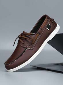 New Low-Top Loafers Casual Driving Shoes Anti-Slip Soft Bottom Slip-On Fashion Sneakers, Lightweight & Comfortable Versatile Leisure Shoes For Men