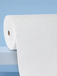 1 Rotolo di 20 metri di carta da parati autoadesiva, adesivi per pareti 3D in schiuma, impermeabile e antiumido, facile da applicare, ritagliabile, adatta per decorare il soggiorno, la sala da pranzo, l'ufficio, il soffitto e altre stanze - Bianco - Visualizzare 12