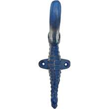 XNHHWCast Iron Seahorse Toilet Paper Holder Heavy Duty DIY Vintage Rustic Iron Roll Tissue Wall Mount Paper Holder Towel Racks With Hardware Metal Clothing Hanging Rod Blue 5fh8 - Blue - View 4