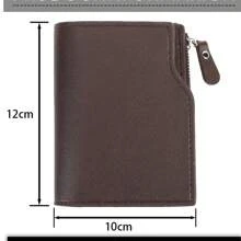Men's Minimalist Solid Color Wallet & Card Holder With Multiple Card Slots For Men Wallet Mini Wallet Purse Wallet Card Wallet School Supplies