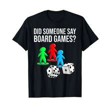 Camiseta de regalo divertida de juego de mesa para hombres, mujeres, amantes de los juegos de cartas y jugadores; Regalos únicos VE - Negro - Ver 1