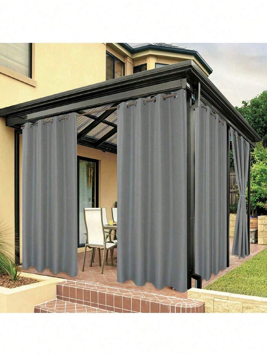 1 件户外防水遮光窗帘，适用于卧室和旅行 - 易于安装，适用于家庭和宿舍的遮光窗帘 - 提供极致的隐私和舒适