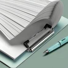 1pc Vertical Folder, Writing Pad, Painting Board Clip, A4 Folder, Hard Board Ply, Test Paper Clip, Single Clip, Strong Clamping Force, Comfortable Feel, Not Easy To Break, Vertical Print Board Clip, Restaurant Order Menu Clip, Writing Board, Document Clip, Contract Clip, Office Meeting Clip, Foam Secretary Clip, School Supplies, Back-To-School Season Gift, Office And Home Use, Size 12.4 X 9 Inches,Back To School
