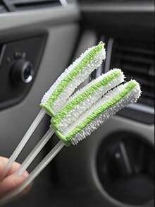 1 件/2 件汽车通风口清洁刷 - 软刷内部除尘刷，汽车内部清洁工具。 - 彩色 - 查看 4