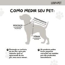 LUVY PET Roupa Cirúrgica Cachorro Macho UV Estampa Azul com Cachorrinhos - Multicolorido - Visão 4