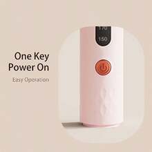 1 件电动自动卷发器，28 毫米卷筒，旋转卷发器，4 种加热设置，防烫设计，波浪卷发器，适用于发型设计、卷发