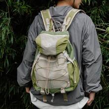 Lightweight Outdoor Hiking Backpack, Chest Strap Trekking Travel Rucksack, School Backpack - Multicolor - View 6