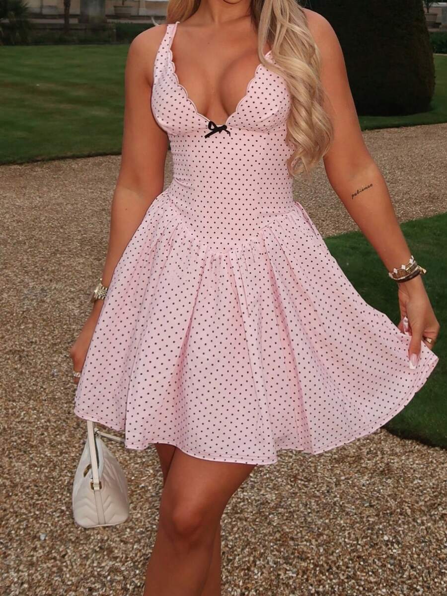 1 chiếc váy hở lưng bằng vải dệt kim màu trơn thanh lịch thường ngày, thích hợp cho ngày tựu trường, tiệc tùng, dạo phố, sinh nhật, tiệc độc thân, bãi biển, hẹn hò buổi tối, mùa hè