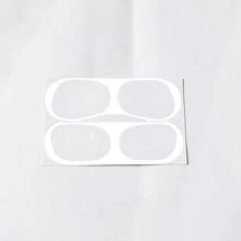 1pc Metal Dust-Proof Protective Case With Packaging, (Slightly Silver-Toned White, Please Check Carefully Before Purchasing, Do Not Buy If You Mind), Compatible With Apple Pro 2, 1, 3, 4