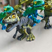 3D Printed Movable Tyrannosaurus Rex Statue, Colorful Collectible Decorative Figurine For Home, Office, Suitable For Various Room Decor