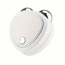 USB Portable Heart-Shaped Facial Massager, Microcurrent Facial Lifting Device, Face Lifting Massage Tool - White - View 12