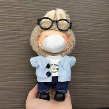 仅含服装] 17厘米娃娃服装套装，适用于第一代/第二代/第三代17厘米乙烯基娃娃，适用于娃娃（不含娃娃和鞋子） - 彩色 - 查看 6