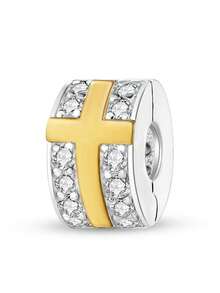 1 PC Fashionable 925 Sterling Silver Sparkling Angel Of Love Pendant Beads Charm Suitable For Bracelets DIY Women's Jewelry, School Supplies For Students College Essentials Checklist