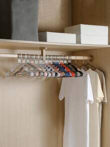 10/20 piezas Perchas de plástico versátiles sin recubrimiento con ranuras, ideales para organizar la ropa en dormitorios y hogares, perfectas para el secado de adultos, diseño ahorra espacio para una gestión eficiente del armario, esencial para la renovación estacional del armario, duraderas y ligeras para uso diario, mantenga su ropa ordenada y sin arrugas, perfectas para todo tipo de prendas, mejore la estética de su armario con estas perchas funcionales, imprescindibles para la organización de vuelta al colegio y las vacaciones.