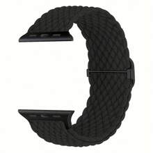 Bande de montre compatible avec boucle solo élastique tressée 38 mm 40 mm 41 mm 42 mm 44 mm 45 mm 46 mm 49 mm pour femmes et hommes, bracelet en nylon élastique Starlight compatible avec Ultra 2 Série 10 9 8 7 6 SE 5 4 3 2 1 comme cadeau pour les étudiants retournant à l'école