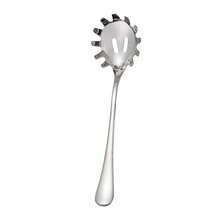 1PC Cuchara Multifuncional Cuchara para Fideos Coladores de Acero Inoxidable Servidor de Espaguetis Colador de Pasta Cucharón Herramienta para Colar Fideos - Plateado - Ver 3