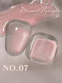 2026新款12毫升容量情人节礼物梦幻美人鱼高光云锦碎钻超细闪粉珠光极光凝胶超亮梦幻糖果冰半透明闪粉指甲油凝胶，季节星光闪粉磁性持久美白美甲美妆 - 彩色 - 查看 16