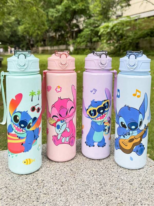 1 pièce Bouteille d'eau de sport portable de 27 oz étanche aux chocs avec paille - convient pour les voyages, les activités en plein air, les étudiants - cadeau idéal pour la Saint-Valentin, la Fête des mères, Thanksgiving, Noël et le Nouvel An.