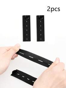 1个/5个牛仔裤纽扣延长器，包含黑色孕妇裤纽扣延长器，适用于男女牛仔裤、裙子、连衣裙、裤子