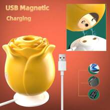 1pc Sex Toys Vibrator For Women Rose Sucking Vibrator Clitoral Nipple Stimulator With Suctions,G-Spot Dildo Vibrators Rose Sucker,Personal Massager For Women Female Couples Adult Sex Toy Games,Anal Sex Toy Clitoral Nipple Licker For Woman Man Couples