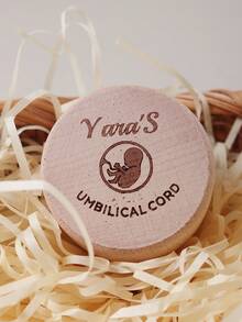 1pc Customized Unique Baby Teeth, Hair And Umbilical Cord Storage Box, Wooden Growth Memorial Gift And Photography Props,Easy Comfort,Birthday Gift - Multicolor - View 7