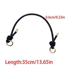 2Pcs New Detachable PU Bag Straps High Quality Handbag Handles With Solid Colors Adjustable Bag Accessories Bag Straps With Buckles Goth - Multicolor - View 5
