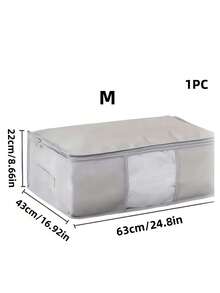 3 Pieces Of Holiday Decoration Storage, Clothes And Closet Storage, Clothes Quilts, Blankets, Storage Bags, Folding Zipper Storage Boxes, Large-Capacity Clothes Storage Boxes, Gray With Handles. Boy Valentine Heart Women's Valentinebedroom,Organizer,Organiser,Home Storage,White T Shirt Women,Black Pants Women,Ladies Winter Clothes,Dress,Winter Clothes For Ladies,Elegant Woman Dresses,White Shirt For Ladies,Long Sleeve,White Jumpsuit For Women,Spring Dresses For Women,Spring Outfits For Women,Spring,Spring Clothes,Minimalist,Summer Tops - Grey - View 9