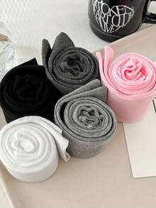 1 双女士休闲百搭薄款马镫腿套，适合夏季 - 彩色 - 查看 6