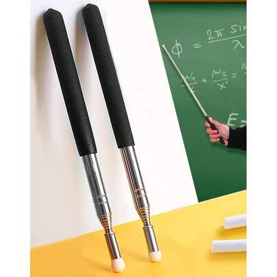 مشير للمعلم قابل للسحب، للسبورة السوداء، مؤشر العرض للفصل الدراسي، السبورة البيضاء، الشاشة التفاعلية، المرشد السياحي، لوازم مدرسية، عودة إلى المدرسة