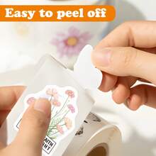 500 pegatinas de versículos bíblicos en rollo, pegatinas de vinilo estéticas para scrapbooking, diario, parachoques, monopatín, botella de agua, dibujos animados, casco duro, coche