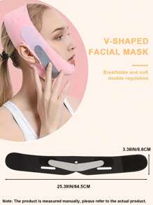 1pc Face Mask With Bandage, Bandage Tool To Shape And Contour The Face, Breathable