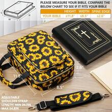 Bible Cover Women Bible, Large Bible Bag/Shoulder Strap, Bible Study Supplies Bible Journaling Kit Pink Book Carrying With Bible Highlighters, Mothers Day Christian Gifts Women2025 - 淺粉色 - 查看 11