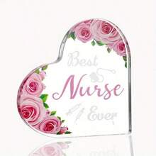 1 pieza, Eternal Gift Souvenir - Acrílico hecho regalos para ella y él, regalos especiales para los mejores amigos, adornos decorativos, navidad souvenirs Christmas, regalo navideño decorativo para ella y él, adorno navideño especial - 1 - Ver 1