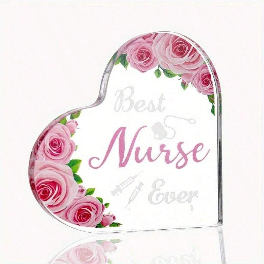 1 pieza, Eternal Gift Souvenir - Acrílico hecho regalos para ella y él, regalos especiales para los mejores amigos, adornos decorativos, navidad souvenirs Christmas, regalo navideño decorativo para ella y él, adorno navideño especial - 1 - Ver 1