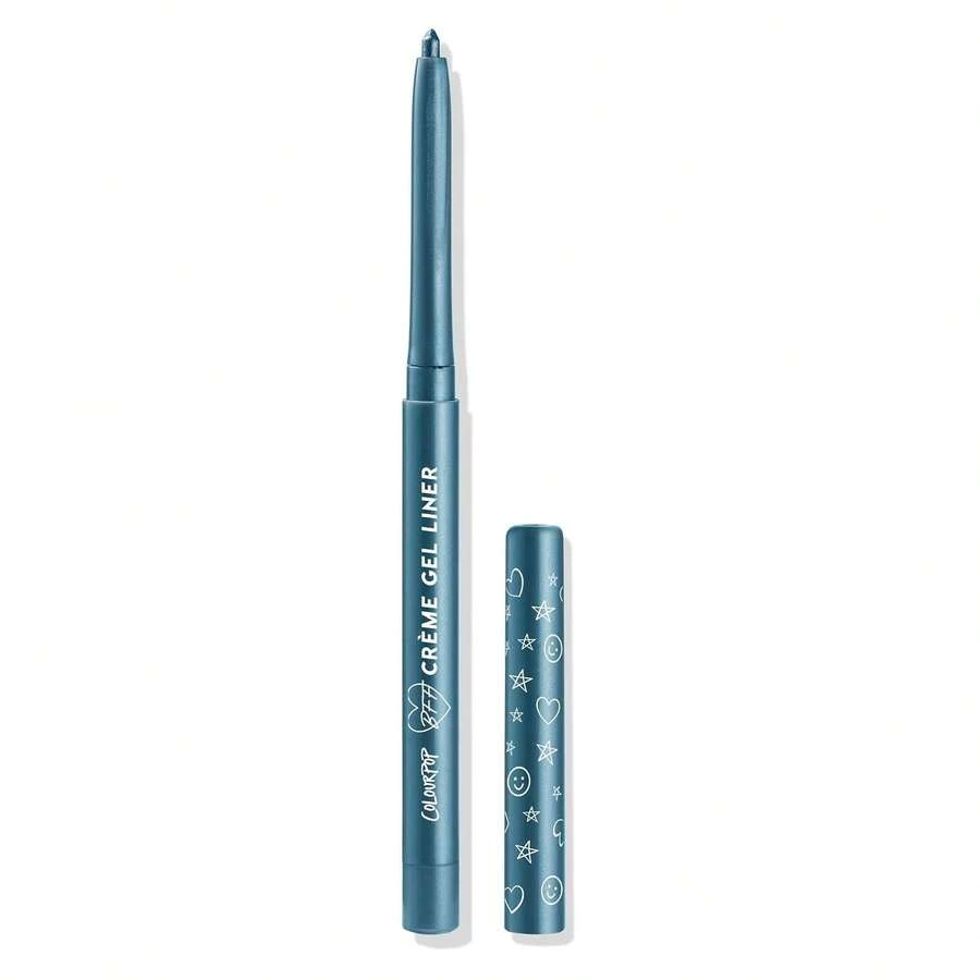 ColourPop BFF Crème Gel Liner - Waterproof Gel Eyeliner Pen With A High-Pigment &Amp; Buildable Formula - Colored Eyeliner With 18-Hour Wear - Sunnyvale (0.01 Oz)