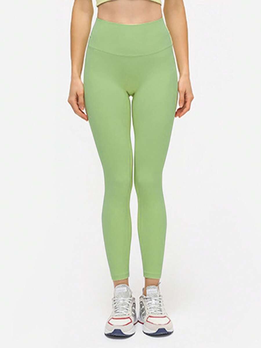 Women Sports Pants - Olive Green - View 1