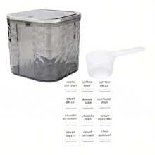 Hộp đựng viên giặt có nắp để sắp xếp và lưu trữ phòng giặt, hộp đựng viên giặt máy rửa chén, hộp đựng viên giặt, hộp đựng viên giặt kín và tự động bật lên - Nhiều màu - Xem 9