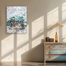 Framed 1pc A Silent Voice Anime Movie Poster, High-Quality Canvas Print, Artistic Wall Decor For Living Room And Bedroom - Framed - View 5